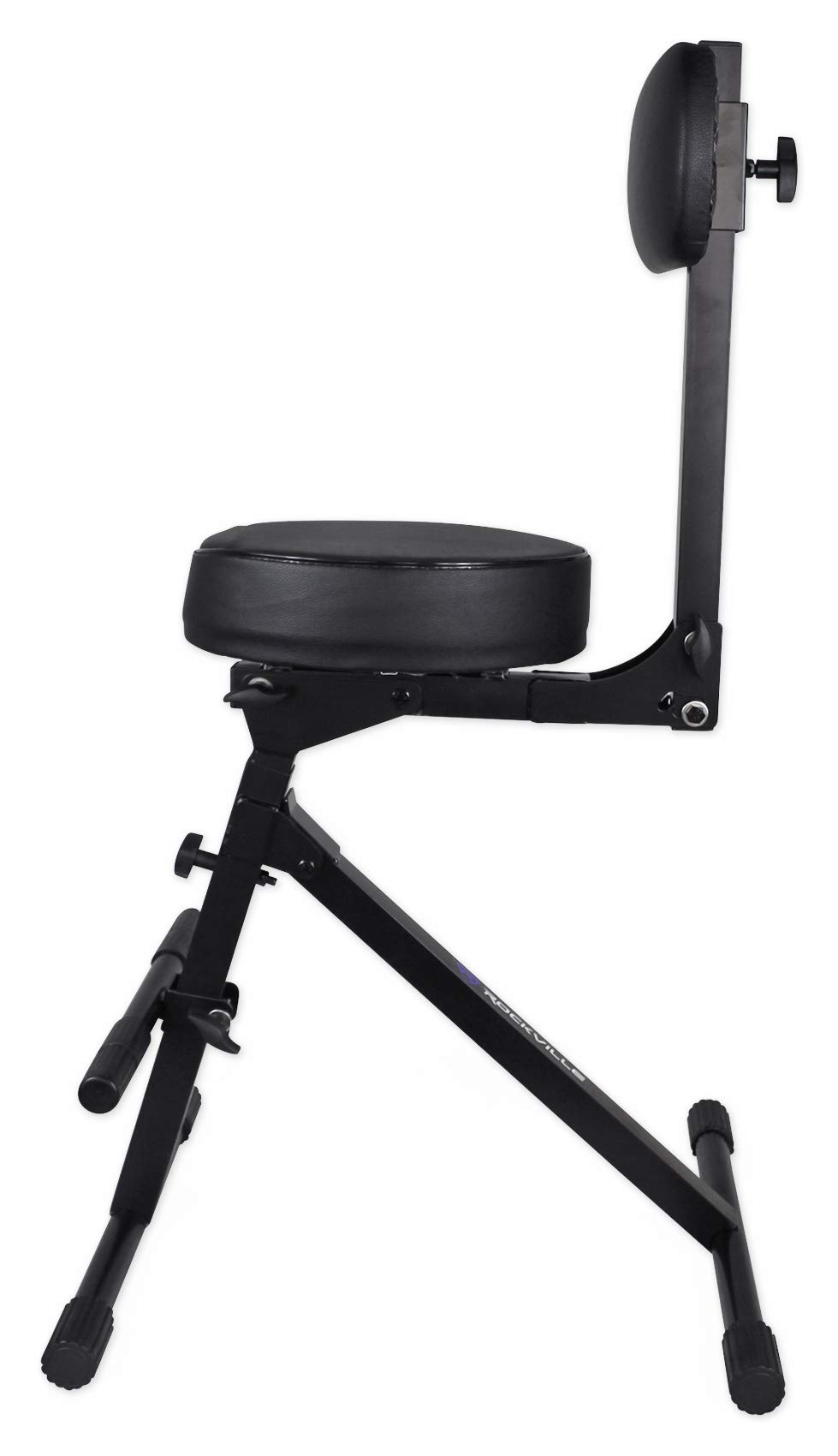 Rockville RDS42 Portable DJ/Guitar/Drum/Keyboard Padded Throne/Chair Adjustable