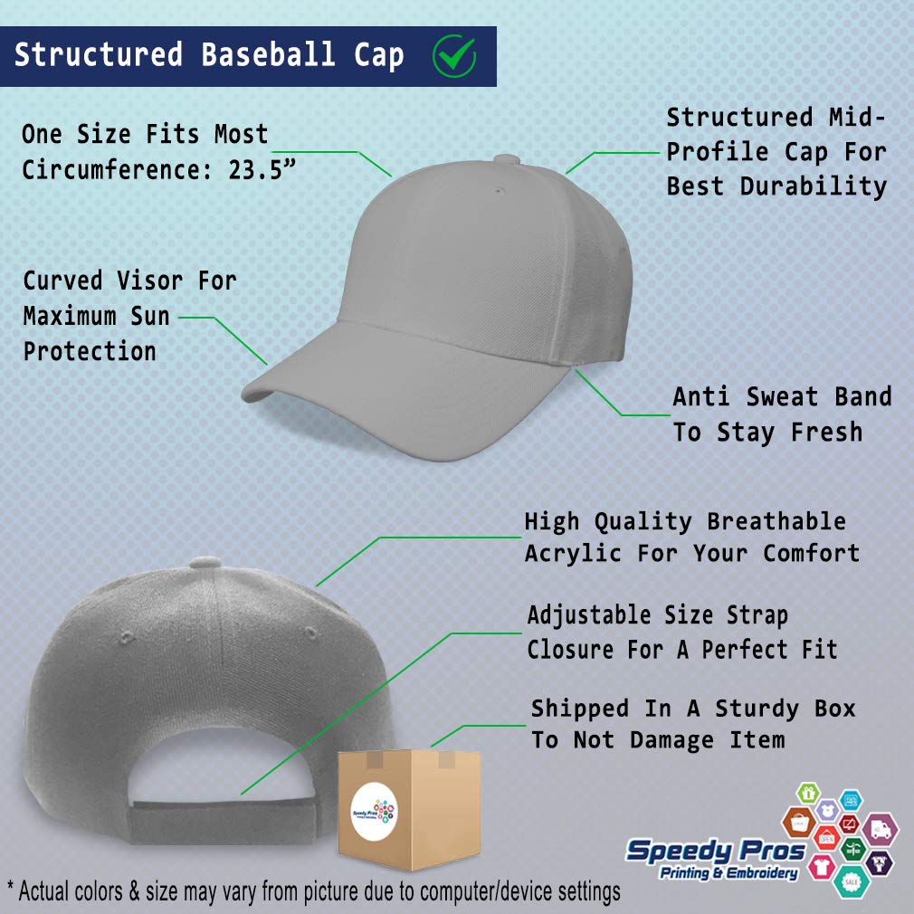 Custom Baseball Cap Lacrosse Sports B Embroidery Lacrosse Acrylic Dad Hats for Men & Women Gray Design Only