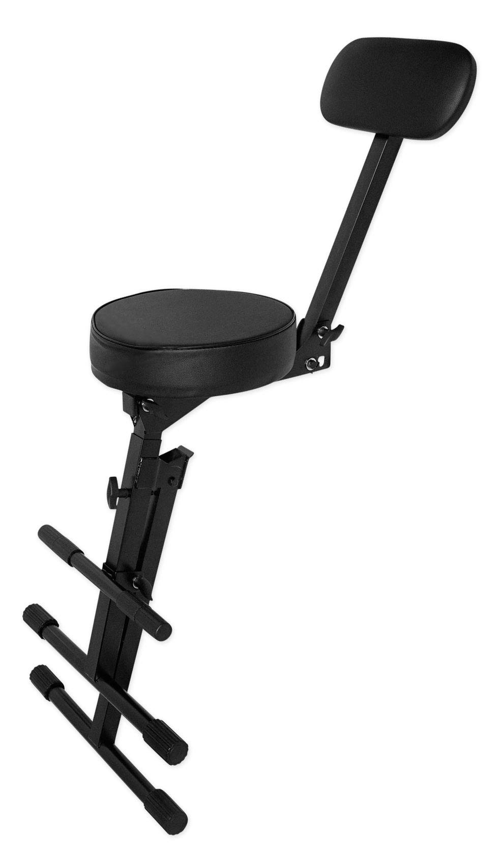 Rockville RDS42 Portable DJ/Guitar/Drum/Keyboard Padded Throne/Chair Adjustable