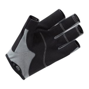 Gill Junior Deckhand Sailing Gloves Short Finger with 3/4 Length Fingers - 50+ UV Sun Protection & Water Repellent