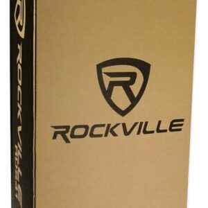 Rockville RDS42 Portable DJ/Guitar/Drum/Keyboard Padded Throne/Chair Adjustable