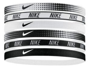 nike unisex swoosh headbands – 6 pack white