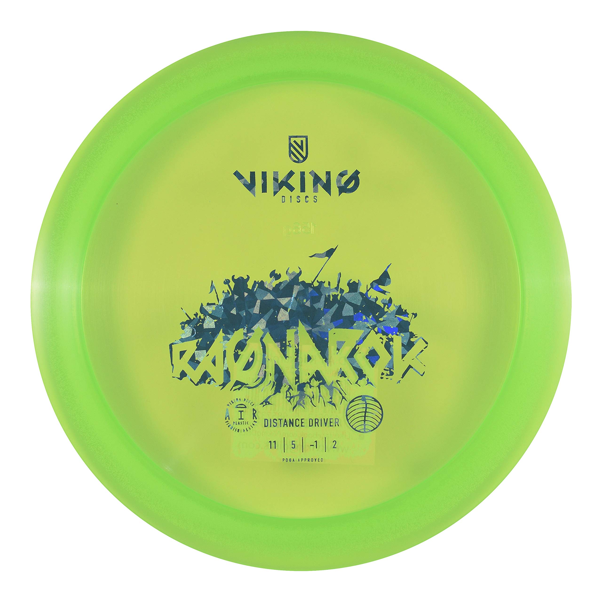 Viking Discs | Ragnarok | Multi-Purpose Disc Golf Driver | Air Plastic