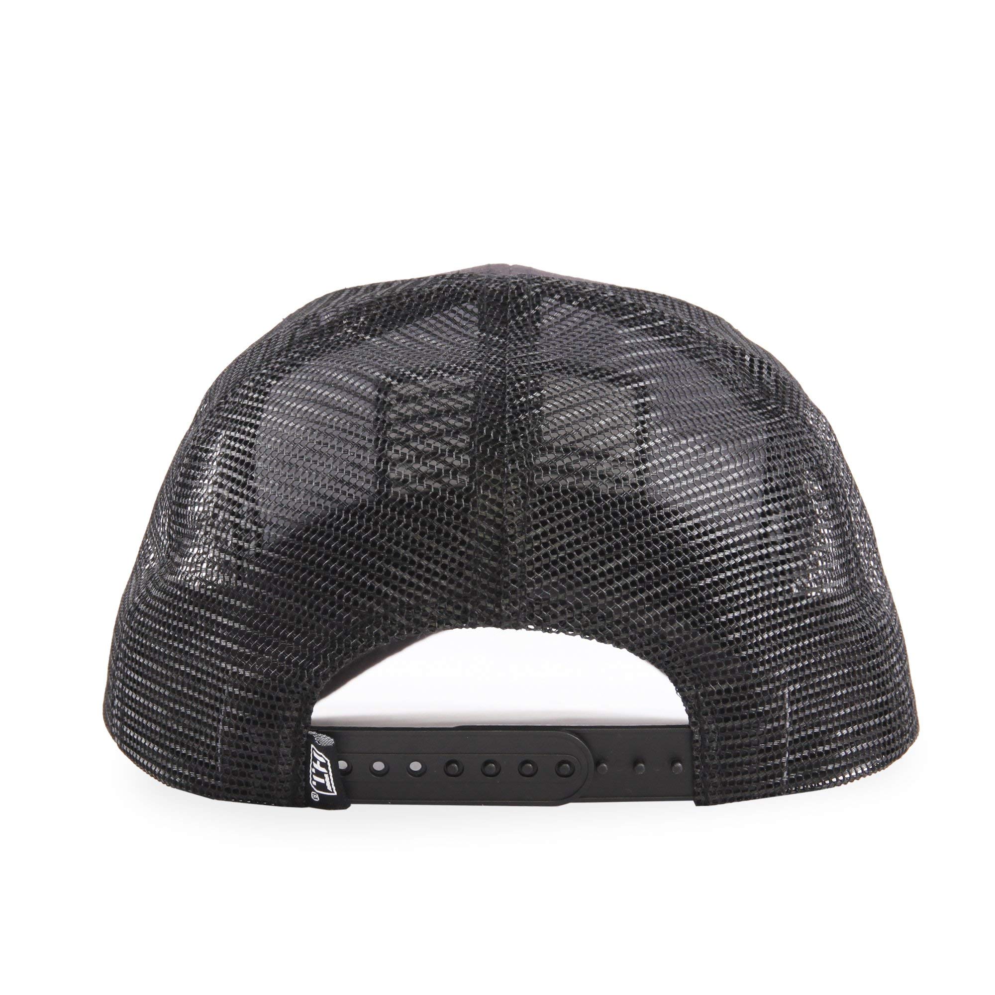 HIGHLAND TACTICAL American Flag - Trucker Mesh Hat Black