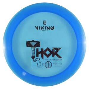 viking discs | thor | lightweight advanced disc golf driver | air plastic