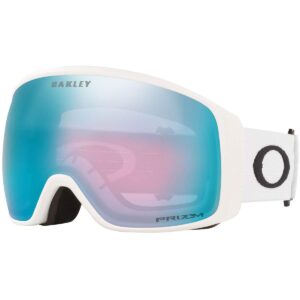 oakley flight tracker xl matte white prizm sapphire iridium