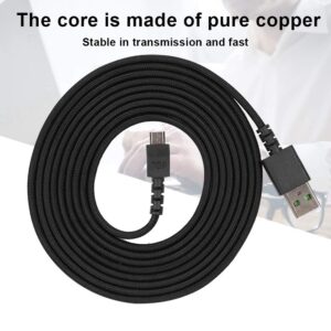 Gaming Mouse Cable, 2.2 Meters for Razer /Super Mamba Mouse Line /Pure Copper Core Gaming Mouse USB Cable,