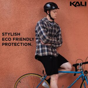 Kali Protectives Cruz Bike Helmet - Lightweight and Adjustable with Ventilation and Eye Protection Visor - Easy Adjustment Buckle for Men and Women - Urban Cycling Helmet for Kids and Adults