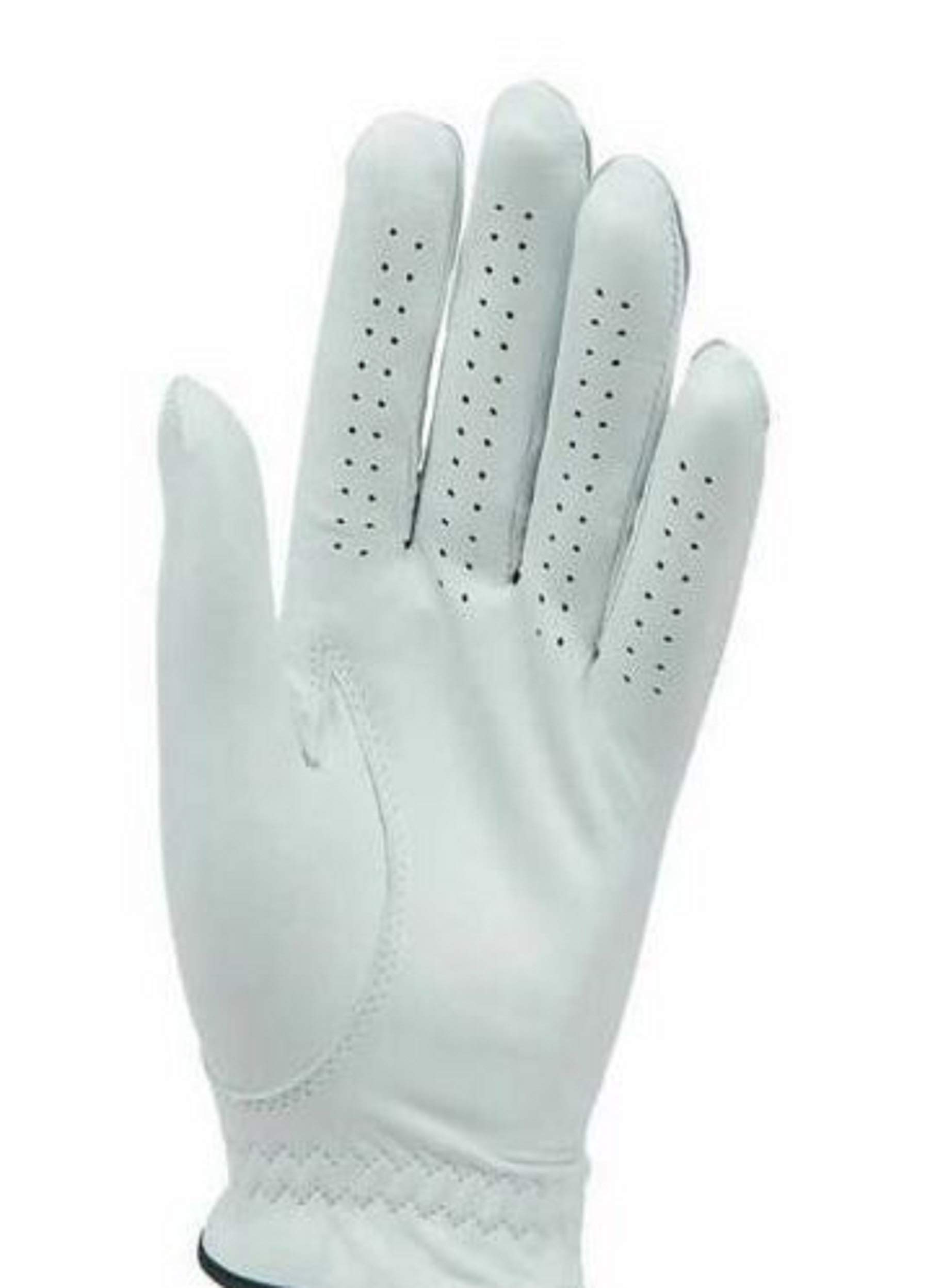 KIRKLAND SIGNATURE Premium Leather Golf Glove for Left Handed - 4-Pack Small