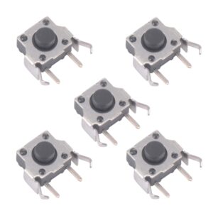 eXtremeRate 5 Pcs Replacement 4 Pin Left Right Shoulder Trigger L/R Key Button Micro Switch for Gameboy GBA SP Game Console