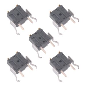 eXtremeRate 5 Pcs Replacement 4 Pin Left Right Shoulder Trigger L/R Key Button Micro Switch for Gameboy GBA SP Game Console