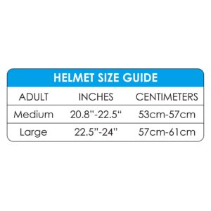 Hover-1 GR-300 Impact Resistant Adult Helmet | For Ages Above 14, Detachable Magnetic Visor, EPS Foam Padding, Adjustable Straps & Secure Buckle, Large, Black