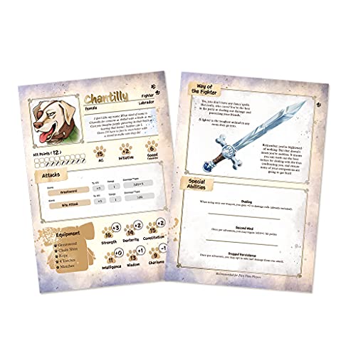 Steamforged Games Animal Adventures: Starter Set - Beginners Roleplaying Tabletop Game 5E Compatible