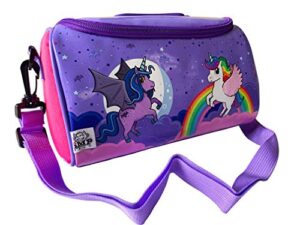 unicorn friends carry all deluxe storage case (nintendo switch)