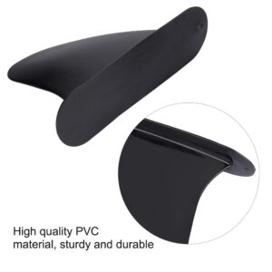 VGEBY Kayak Canoe Rowing Boat Fins Black Surfboard Side Tail Rudder Durability PVC Skeg Tracking Fin Integrated Fin