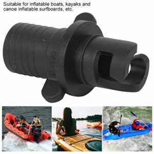 life Kayak Air Valve Connector,Plastic Inflation Valve Adapter Converter Surfboard Kayaks Inflatable Boat Accessory Replacement