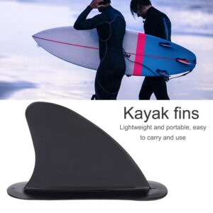 VGEBY Kayak Canoe Rowing Boat Fins Black Surfboard Side Tail Rudder Durability PVC Skeg Tracking Fin Integrated Fin