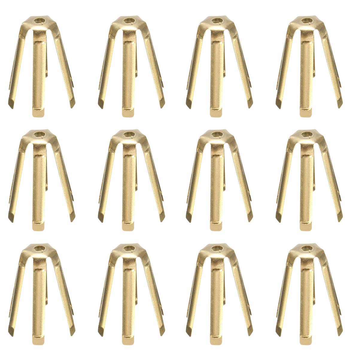 Aliennana Brass Golf Shaft Adapter Shims 12pcs Fits .335 .350 .355 .370 for All Shaft Golf Accessories