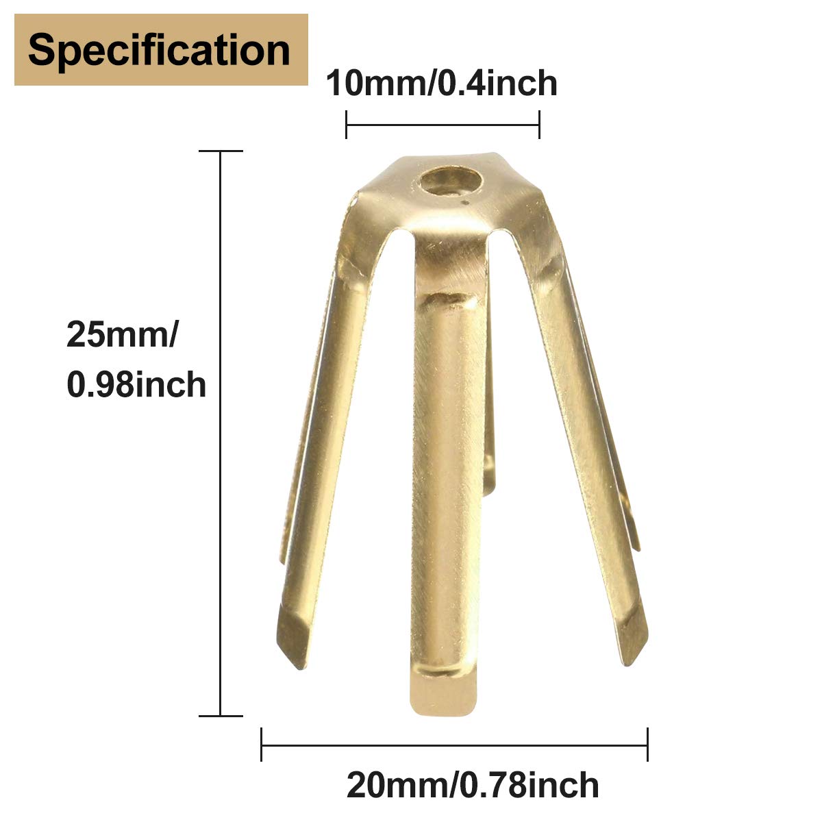 Aliennana Brass Golf Shaft Adapter Shims 12pcs Fits .335 .350 .355 .370 for All Shaft Golf Accessories