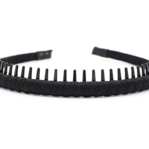 JOBAND Fashion hair Accessories Hair band headbands for women/Girls Non-slip hairband Comfy Hair Hoop Resin teeth Comb (4 Colors)