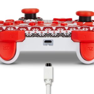 PowerA Wired Controller for Nintendo Switch - Pokémon Holiday Sweater