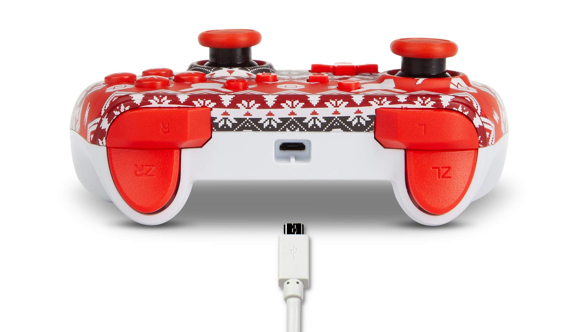 PowerA Wired Controller for Nintendo Switch - Pokémon Holiday Sweater