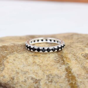 Ravishing Impressions Black Onyx 925 Sterling Silver Cocktail Ring Jewellery Gifts For women