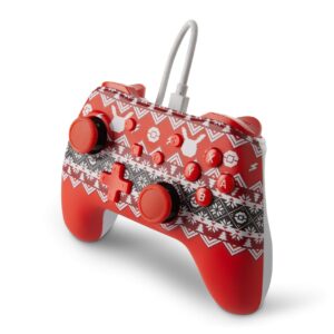 PowerA Wired Controller for Nintendo Switch - Pokémon Holiday Sweater