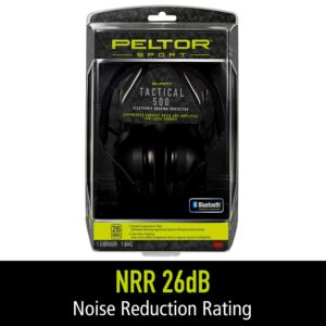 Peltor Sport Tactical 500 Smart Electronic Hearing Protector with Bluetooth Technology & Gel Hearing Protector Replacement Hygiene Kit