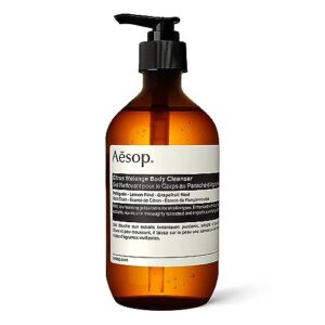 Aesop Citrus Melange Body Cleanser - Gentle Low-Foaming Gel Cleanser For Skin - Citrus Aroma with Botanical Extracts - 16.9 oz