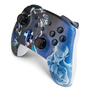 PowerA Enhanced Nintendo Switch Controller Wireless - Zelda Midnight Ride, Legend of Zelda Sworn Protector, tears of the kingdom, Rechargeable Pro Controller for Switch, Immersive Motion Control and Advanced Gaming Buttons