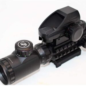 ST 4-16x50 Scope Combo Includes Laser Sight and Holographic Dot Sight