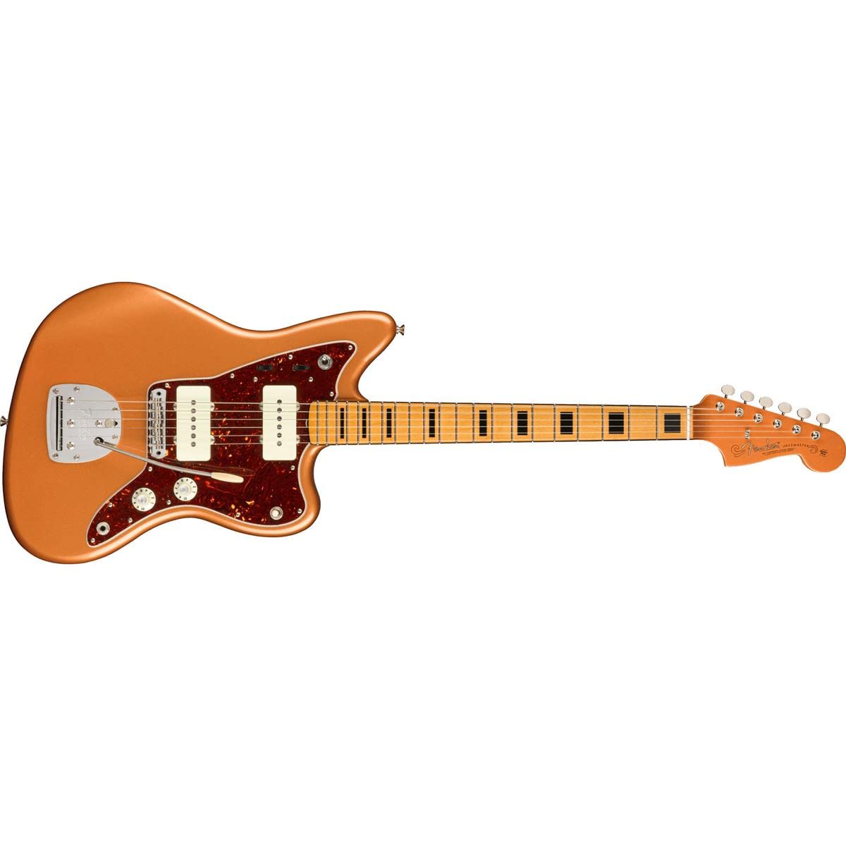 Fender Troy Van Leeuwen Jazzmaster Electric Guitar - Copper Age with Maple Fingerboard