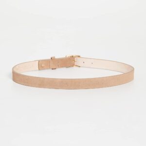 Rag & Bone Women's Baby Boyfriend Belt, Camel, M