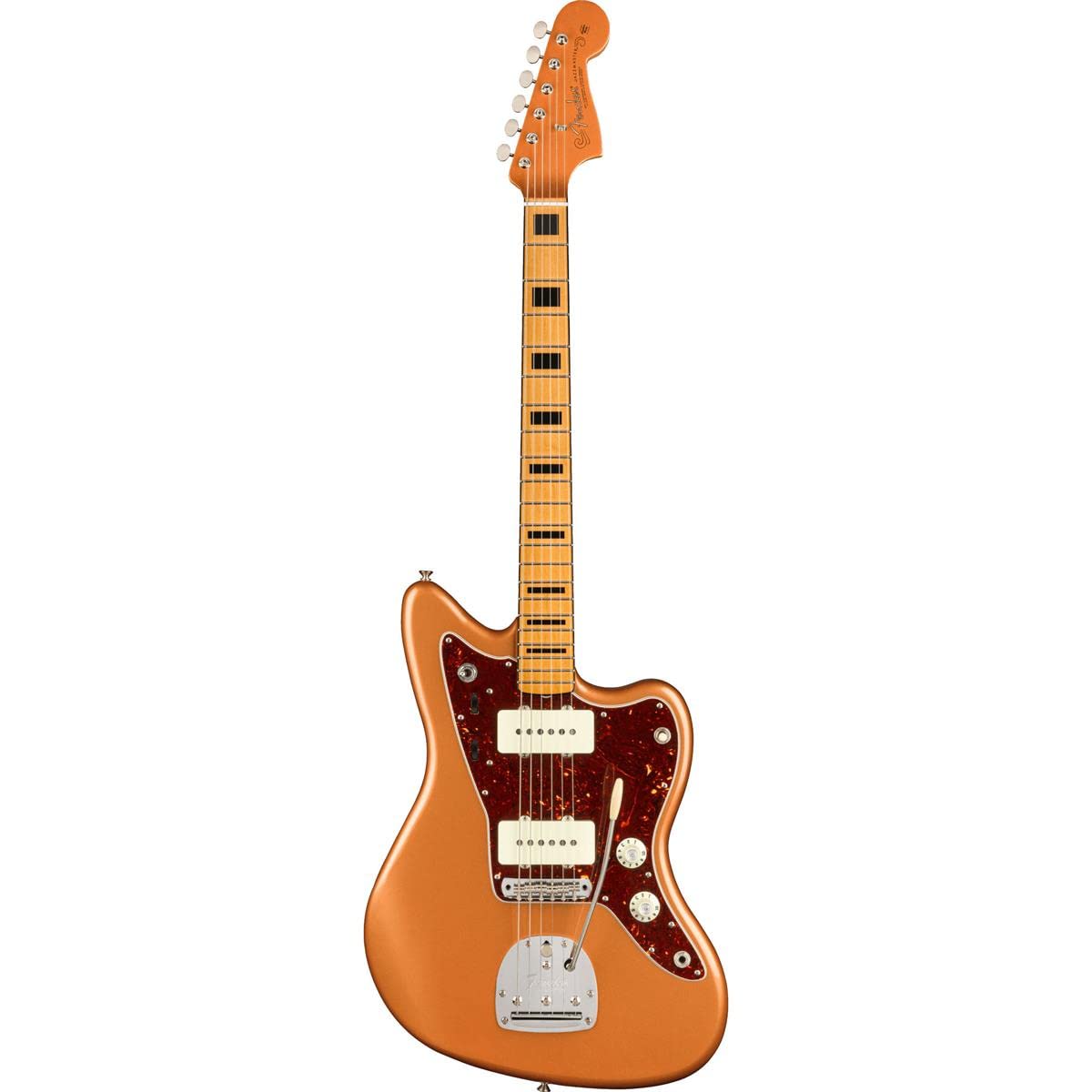 Fender Troy Van Leeuwen Jazzmaster Electric Guitar - Copper Age with Maple Fingerboard