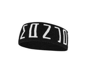 nike unisex - adult jordan headband, black/white, one size