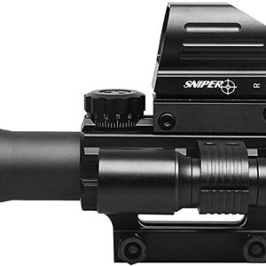 ST 4-16x50 Scope Combo Includes Laser Sight and Holographic Dot Sight