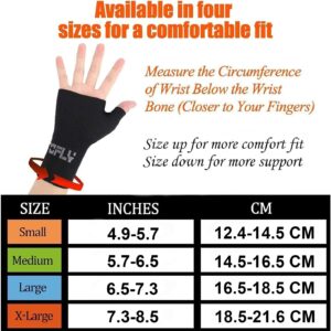 Thumb and Wrist Support for Joint Pain, Tendonitis, Sprain, Hand Instability, Compression Wrist Sleeves with Thumb Support