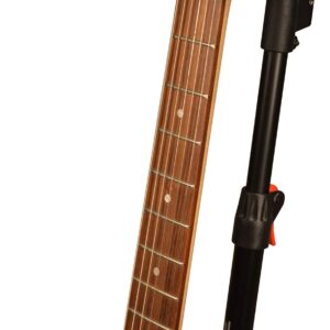 Ultimate Support GS-100 Genesis Series Guitar Stand with Locking Legs and Security Strap Yoke