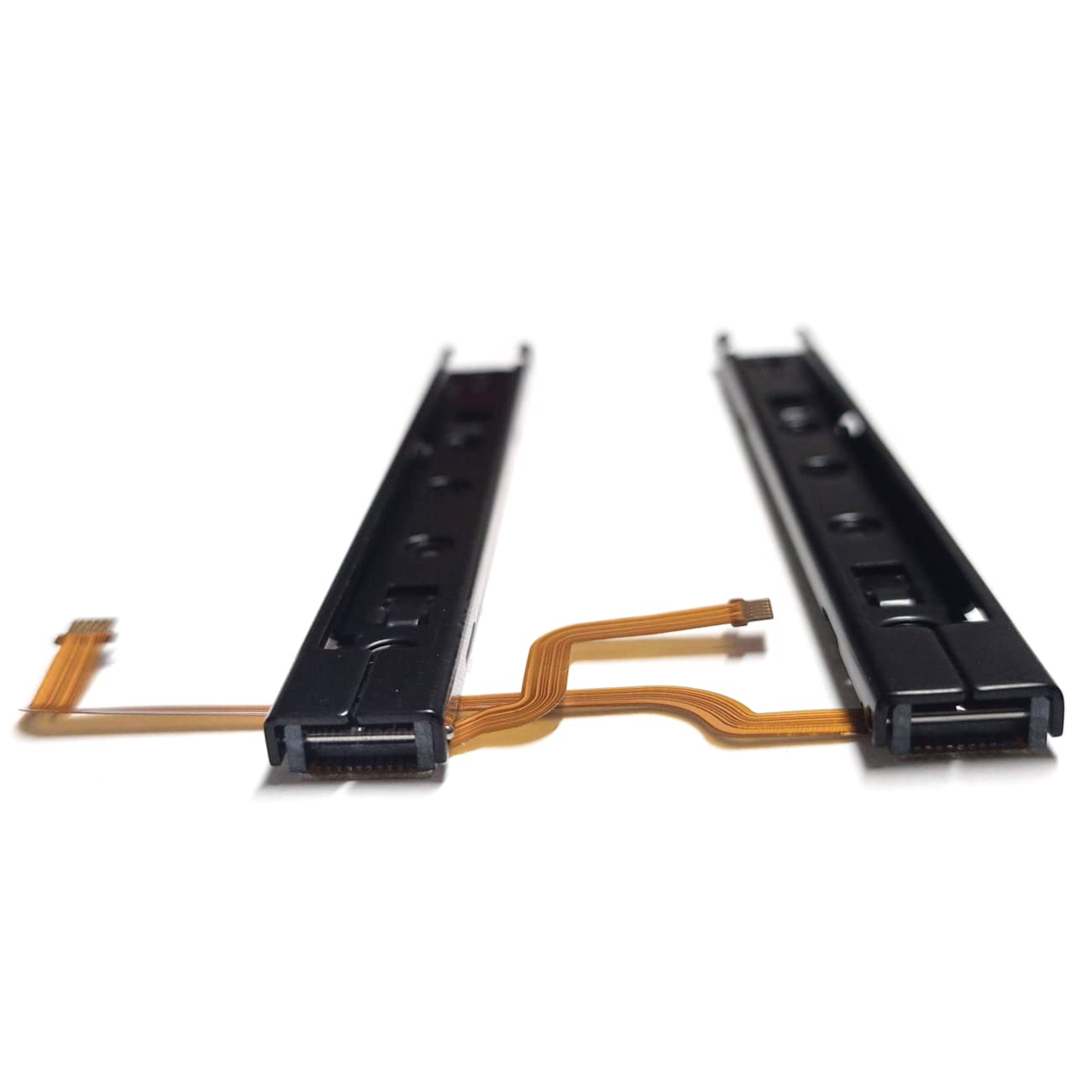 Left and Right Rail (with Screws) with Flex Cable for Joy-Con Slider. Track for Nintendo Switch Console Joy-Cons