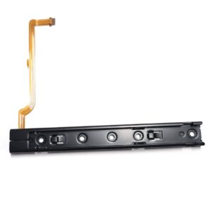 Left and Right Rail (with Screws) with Flex Cable for Joy-Con Slider. Track for Nintendo Switch Console Joy-Cons