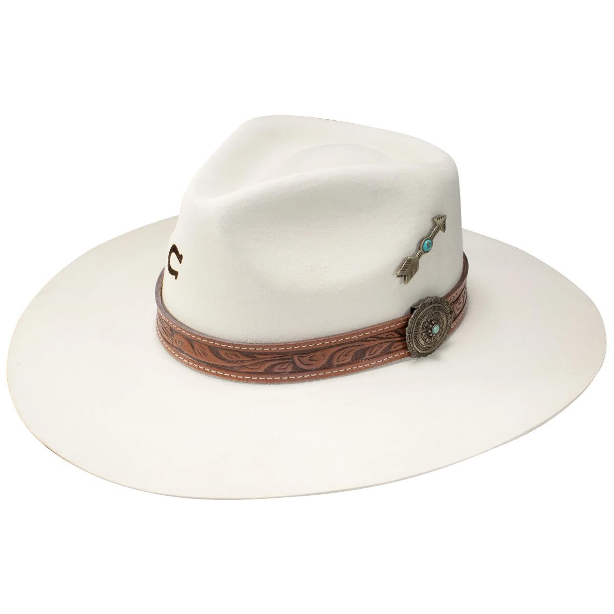 Charlie 1 Horse Whitesands Cowgirl Hat (Medium)