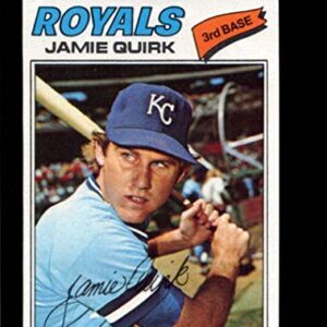 1977 Topps #463 Jamie Quirk Kansas City Royals MLB Baseball Card NM Near Mint