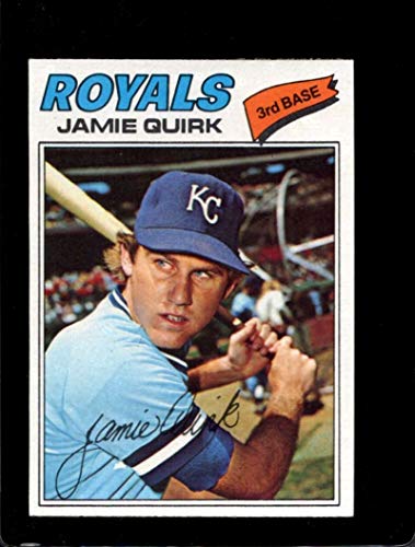 1977 Topps #463 Jamie Quirk Kansas City Royals MLB Baseball Card NM Near Mint