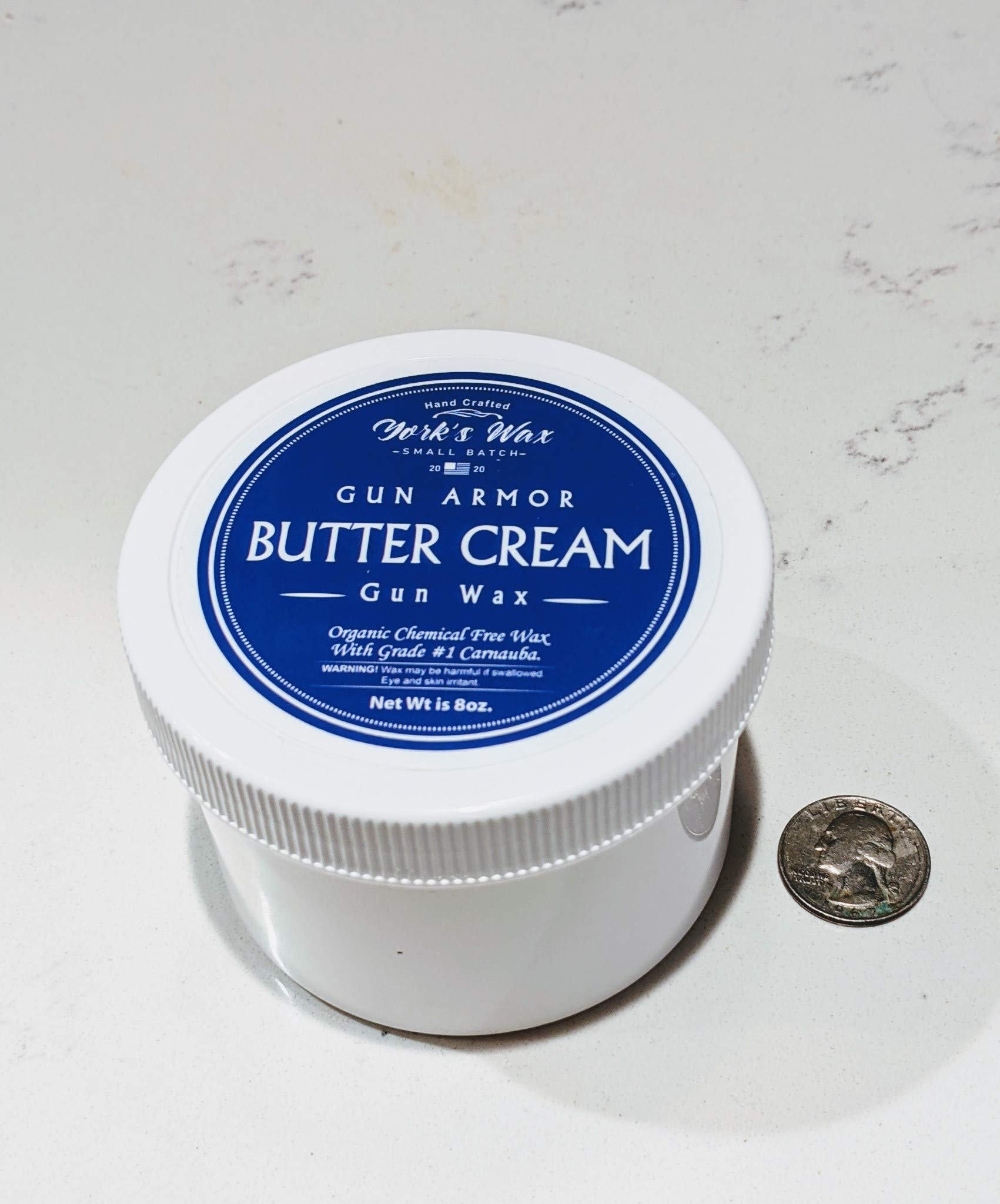 York's Butter Cream Gun Wax 100% No Chemical Organic Carnauba