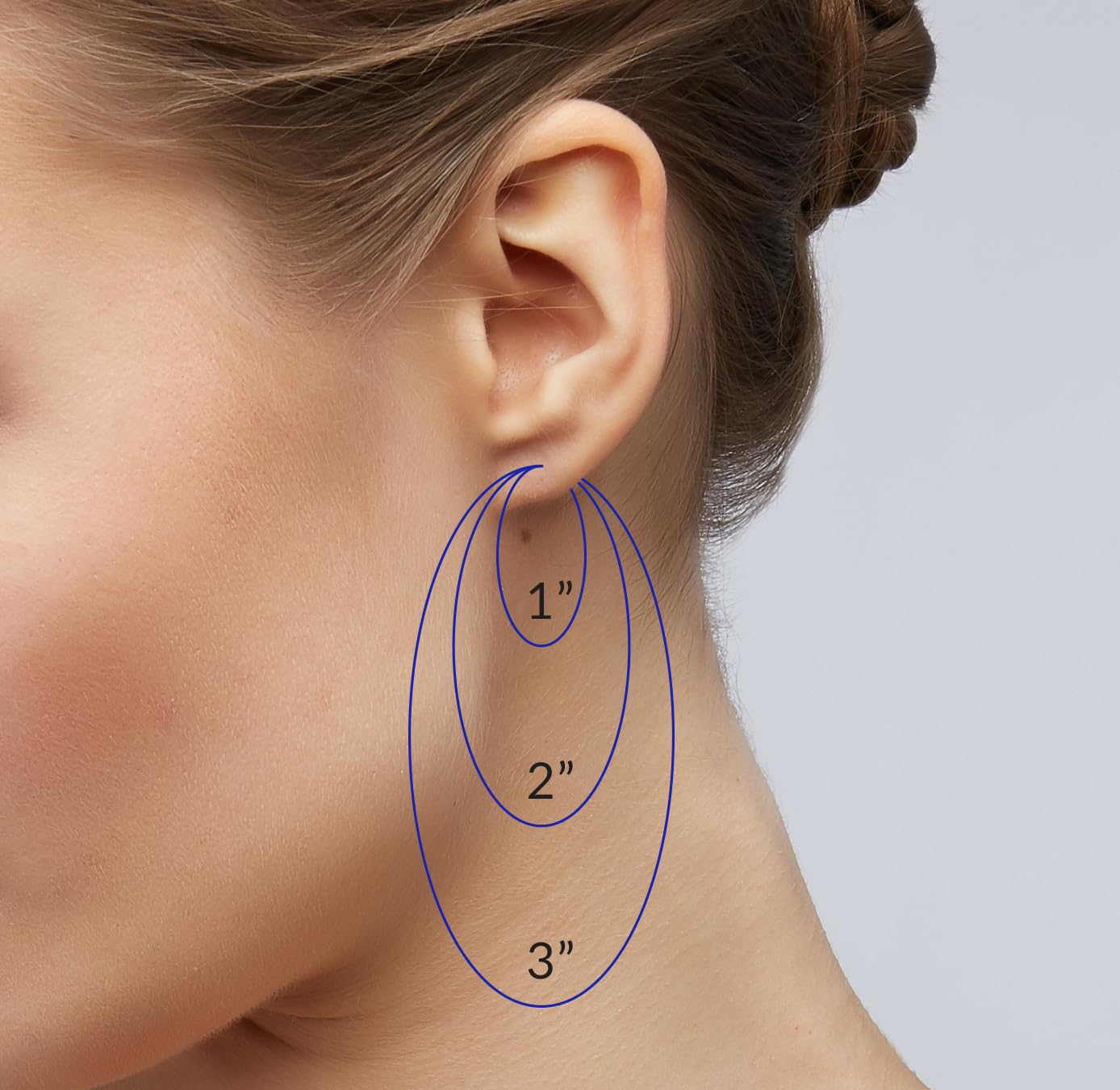 Silpada 'Smooth Falling' Hoop Earrings in Sterling Silver