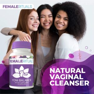 FEMALE RITUALS - Vaginal Moisturizer Boric Acid Suppositories for PH Balance - Bad Odors and BV Yeast Infection Treatments - Feminine Hygiene Products - Yoni Pops