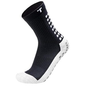 Trusox Men's 3.0 Mid-Calf Thin, Black, Small