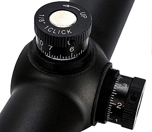 BARSKA AC13524 Varmint 10-40x60 Rifle Scope Trace MOA V2 Reticle Adjustable Objective,Black