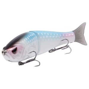 Bassdash SwimShad Glide Baits Jointed Swimbait Bass Pike Salmon Trout Muskie Fishing Lure